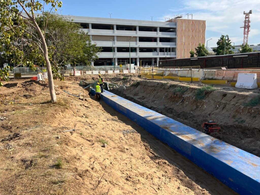 Civil infrastructure works